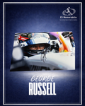 GEORGE RUSSELL HAND SIGNED 12x8 PHOTO