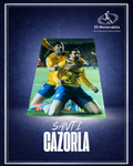 SANTI CAZORLA HAND SIGNED ARSENAL 12x8 PHOTO