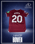 JARROD BOWEN HAND SIGNED WEST HAM UNITED 2025/26 HOME SHIRT