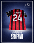 ANTOINE SEMENYO HAND SIGNED AFC BOURNEMOUTH 2025/26 HOME SHIRT