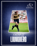 FREDDIE LJUNGBERG HAND SIGNED ARSENAL 12x8 PHOTO