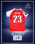 ALESSIA RUSSO HAND SIGNED ARSENAL FC 2025/26 WSL HOME SHIRT