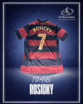 TOMAS ROSICKY HAND SIGNED ARSENAL 2007/08 THIRD SHIRT